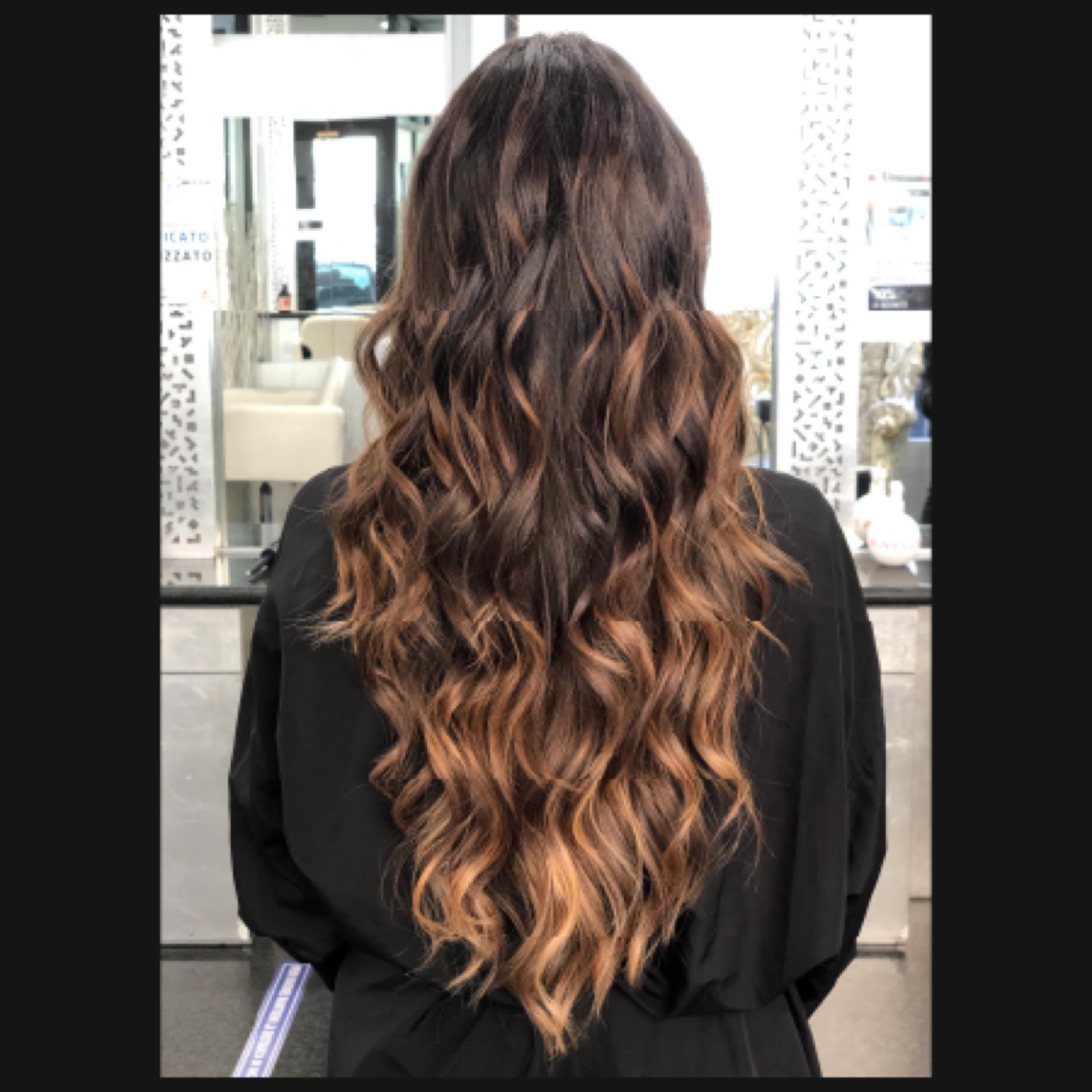 Balayage castano e caramello da Tufano Stilisti